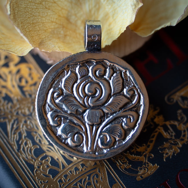 Mother of Pearl Sun Pendant