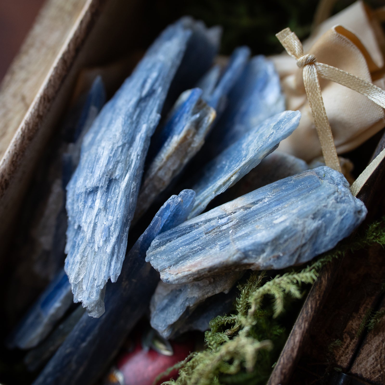 Lot of Blue Kyanite Blades (13)