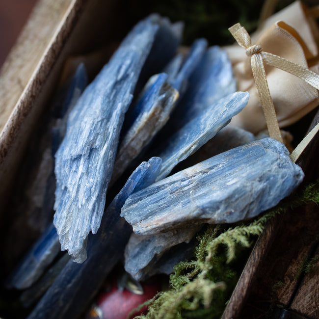 Lot of Blue Kyanite Blades (13)