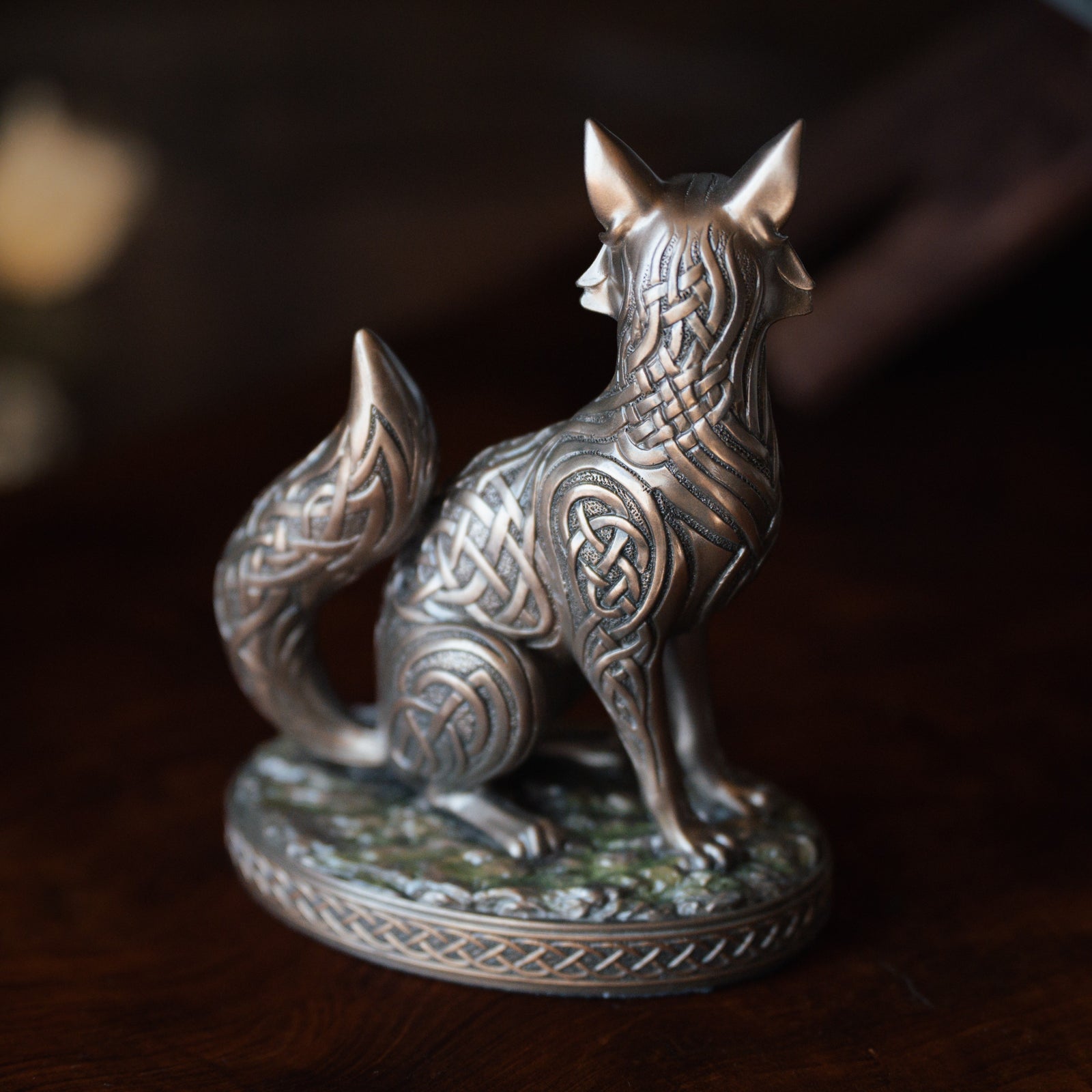 Celtic Fox Statue