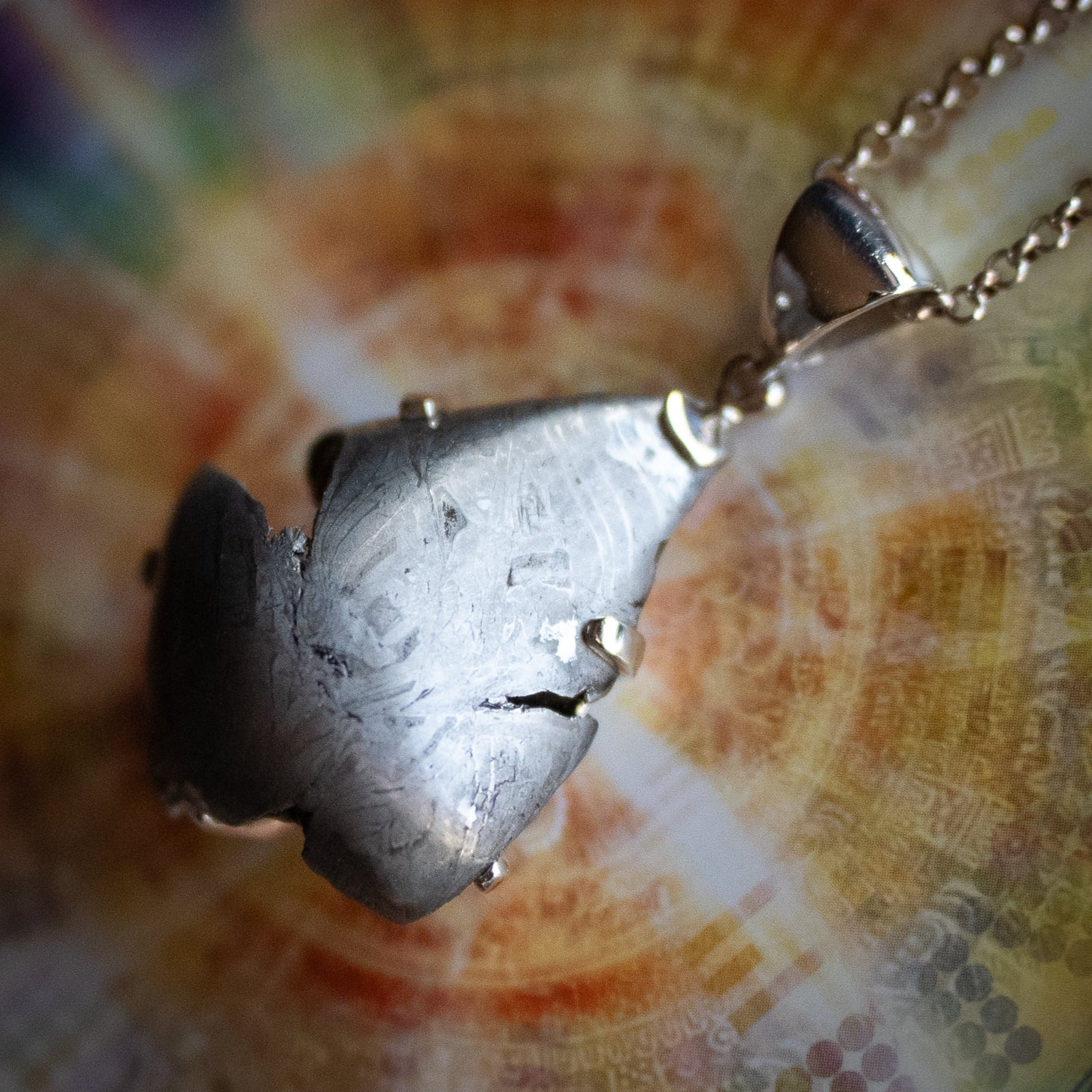 Aletai Iron Meteorite Pendant (.925)