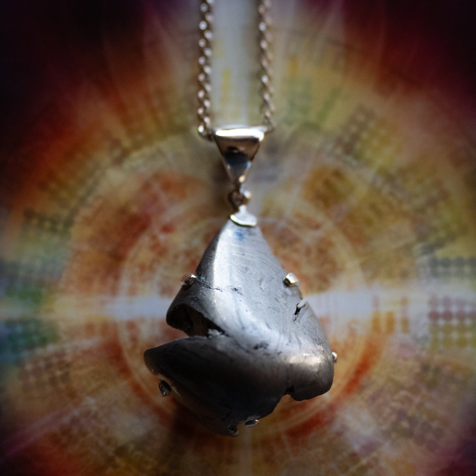 Aletai Iron Meteorite Pendant (.925)