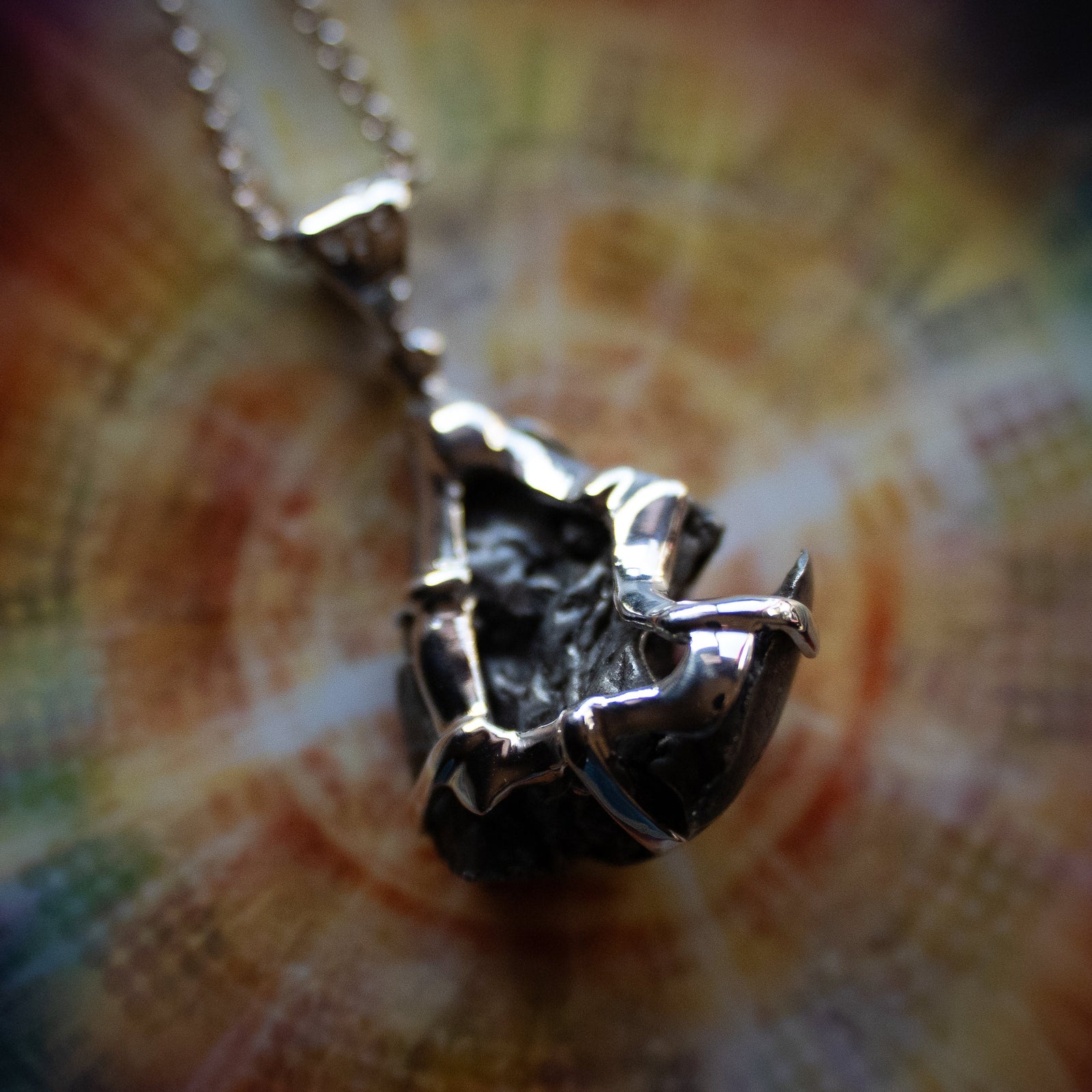 Aletai Iron Meteorite Pendant (.925)