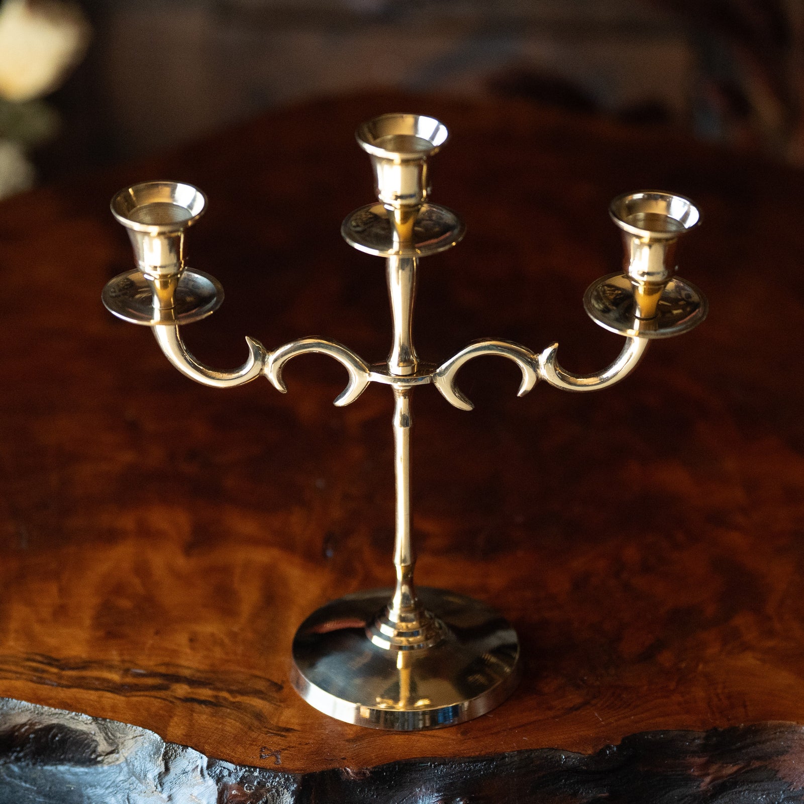 Solid Brass Candelabra