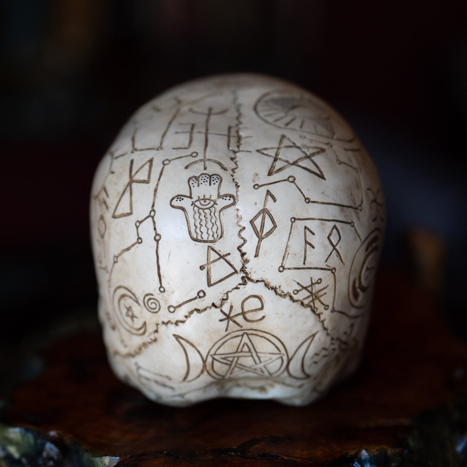 Mystic Sigils Skull