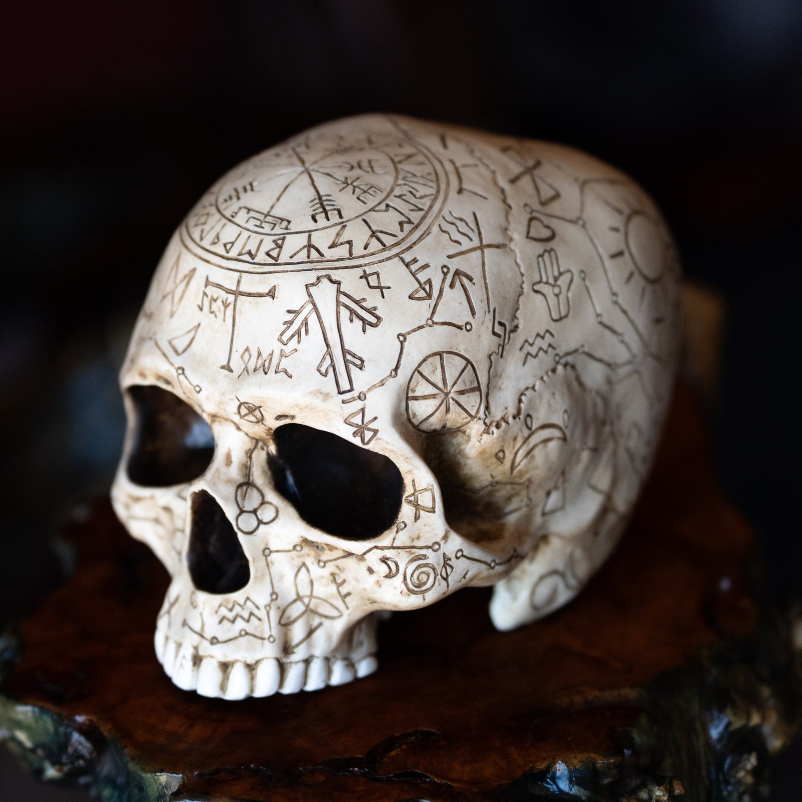 Mystic Sigils Skull