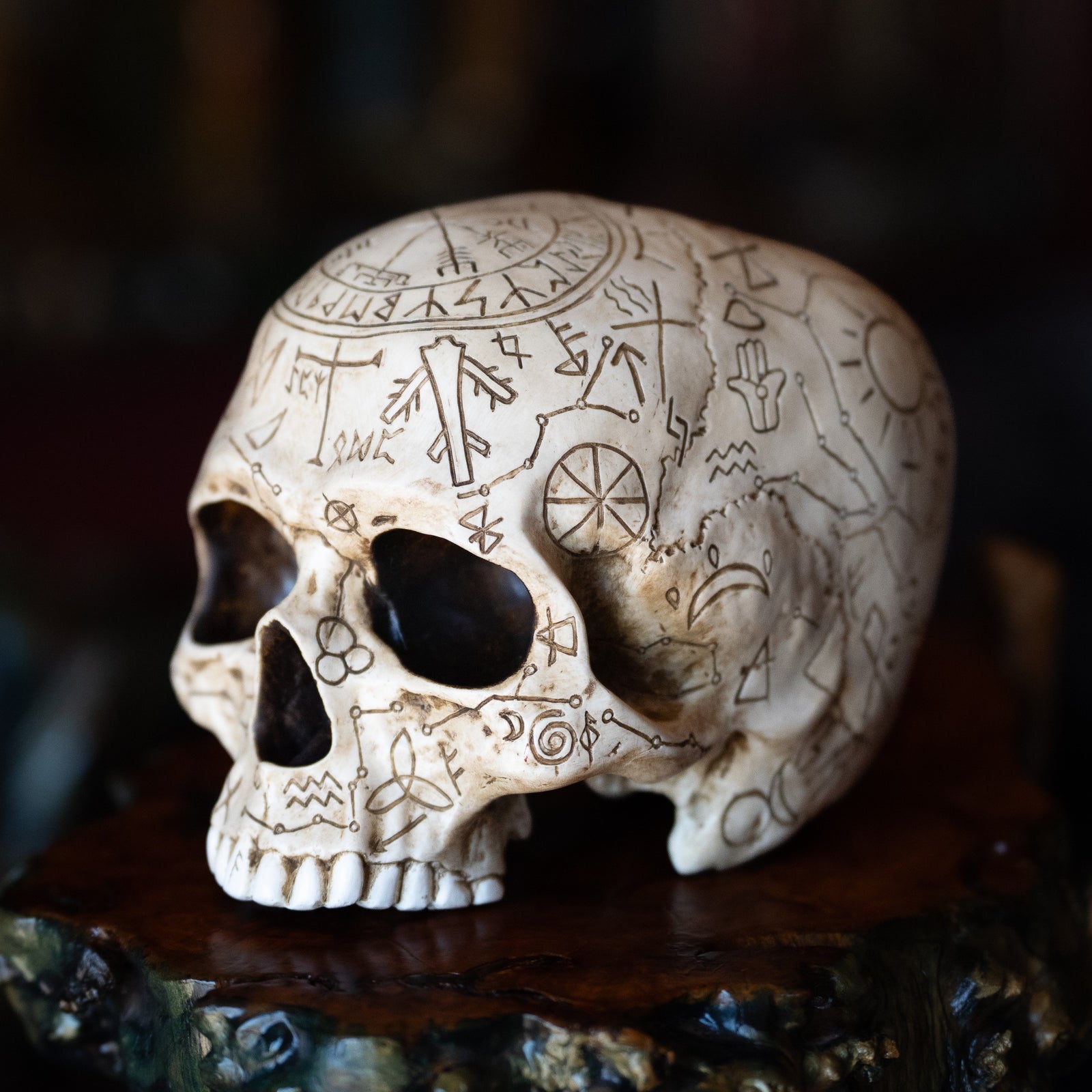 Mystic Sigils Skull