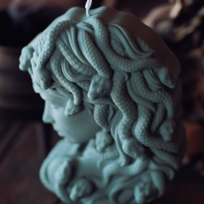 Large Medusa Candle