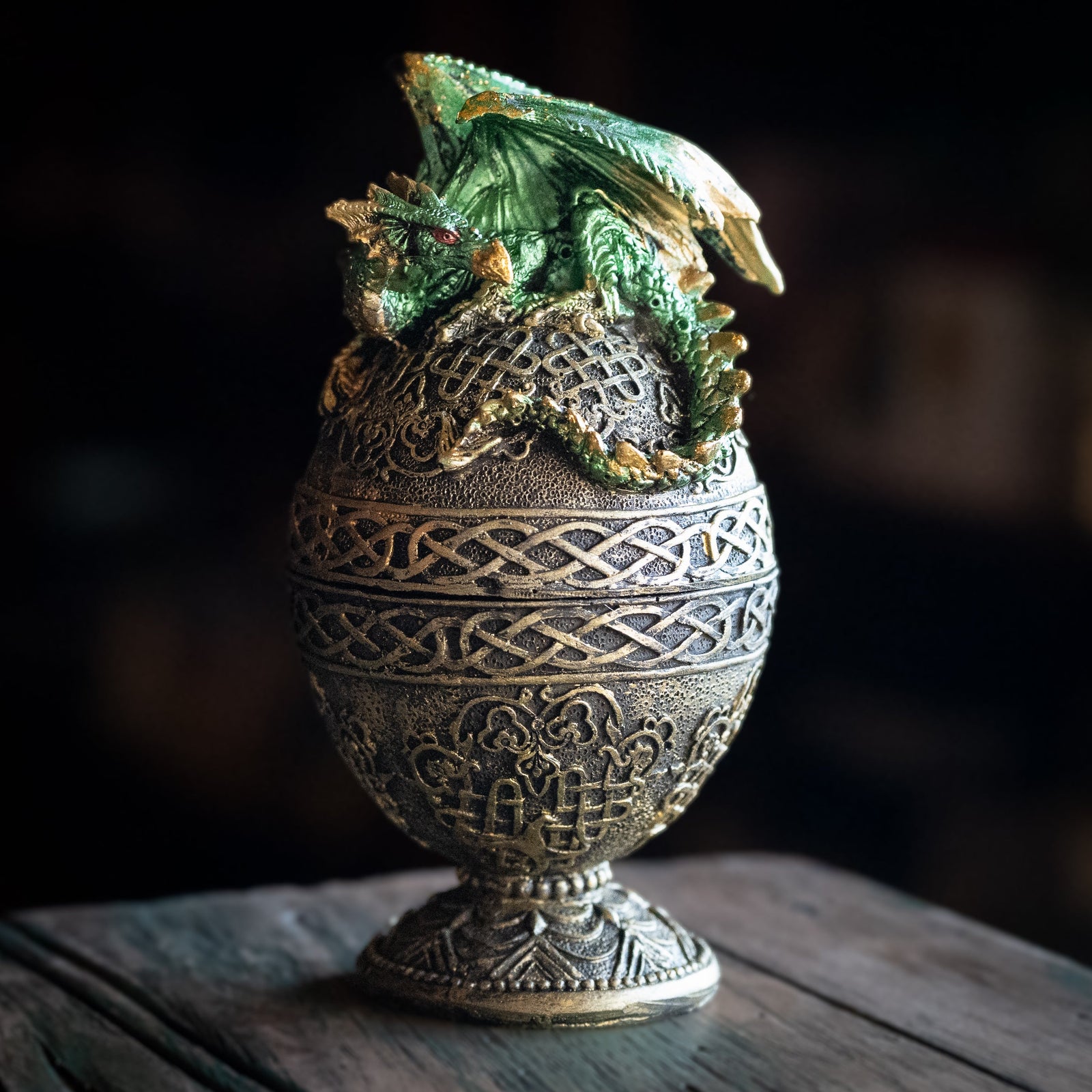 Dragon Egg Box (Hand-Painted)