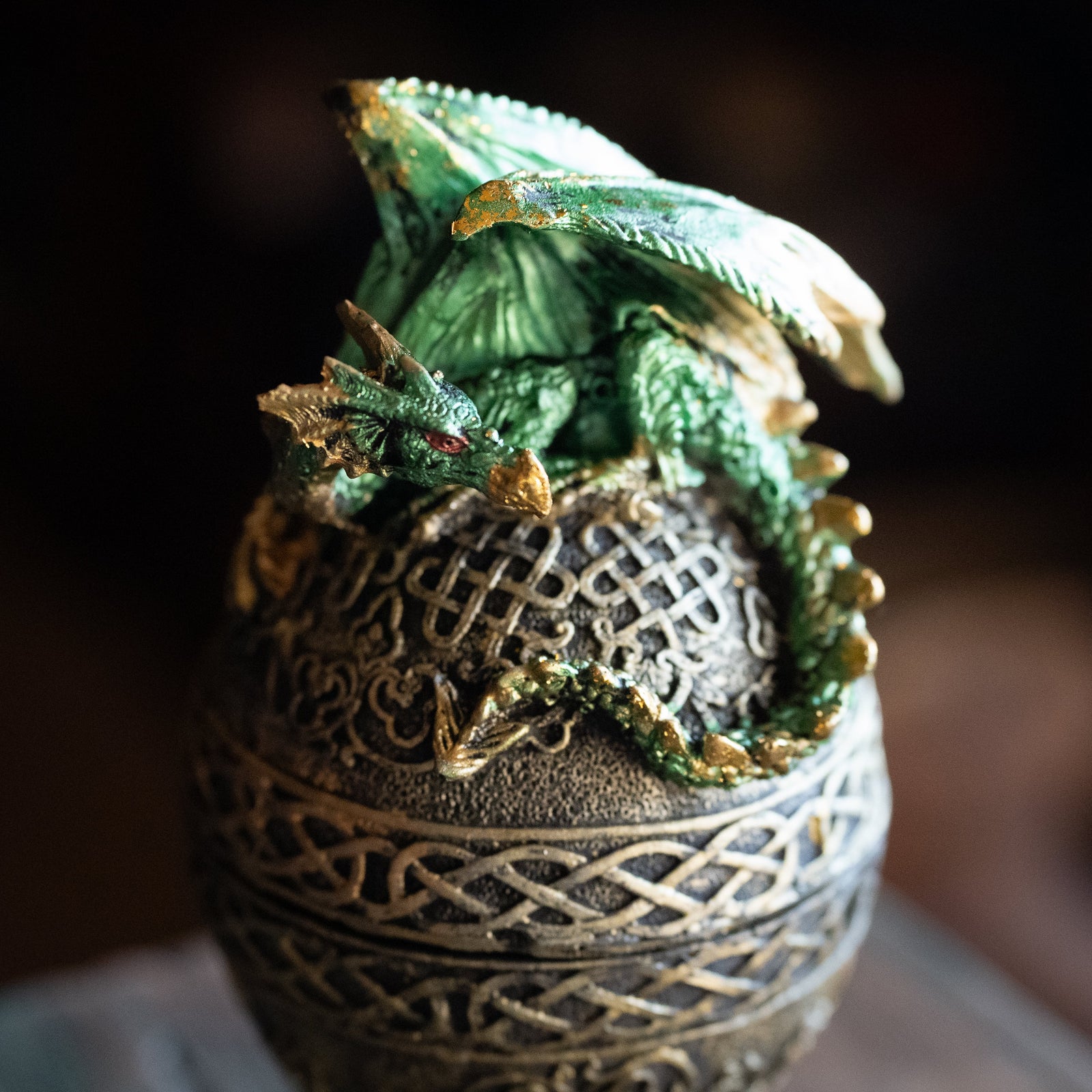 Dragon Egg Box (Hand-Painted)