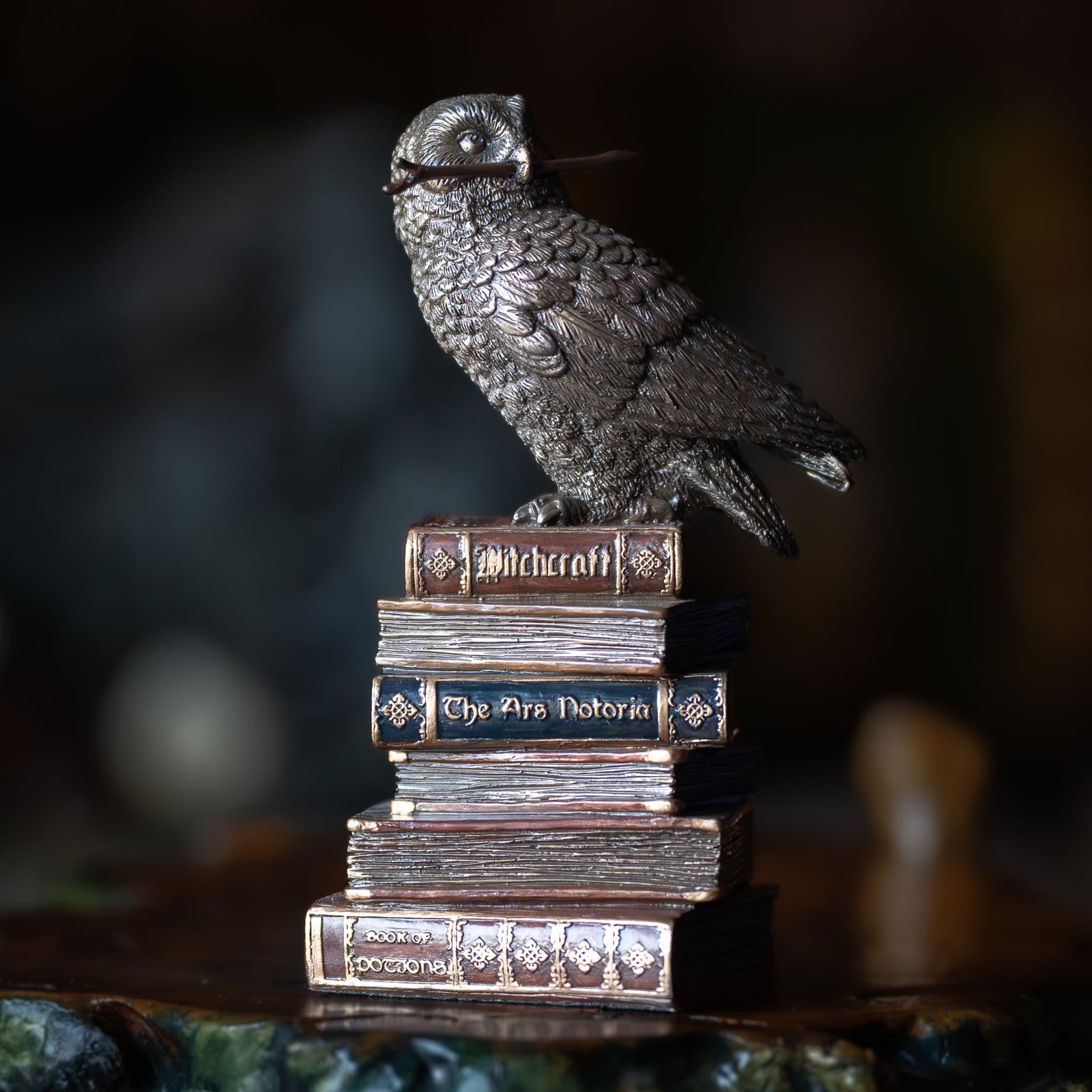 Book Stack Owl