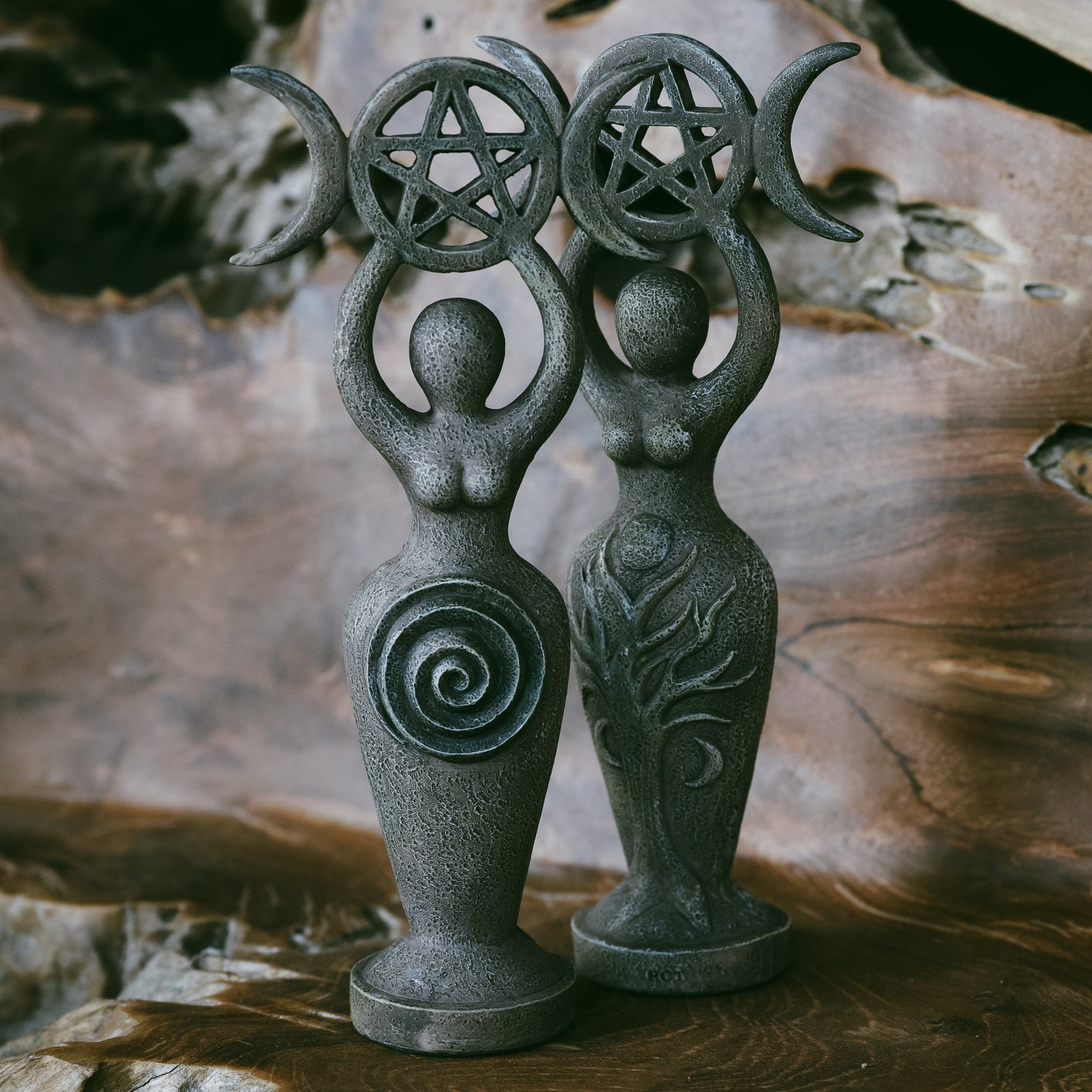 Spiral Goddess Statue