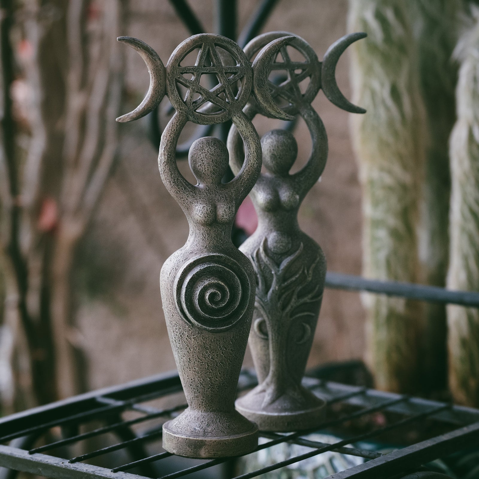 Spiral Goddess Statue