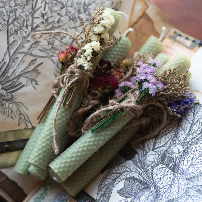 Ostara Celebratory Spell Candle