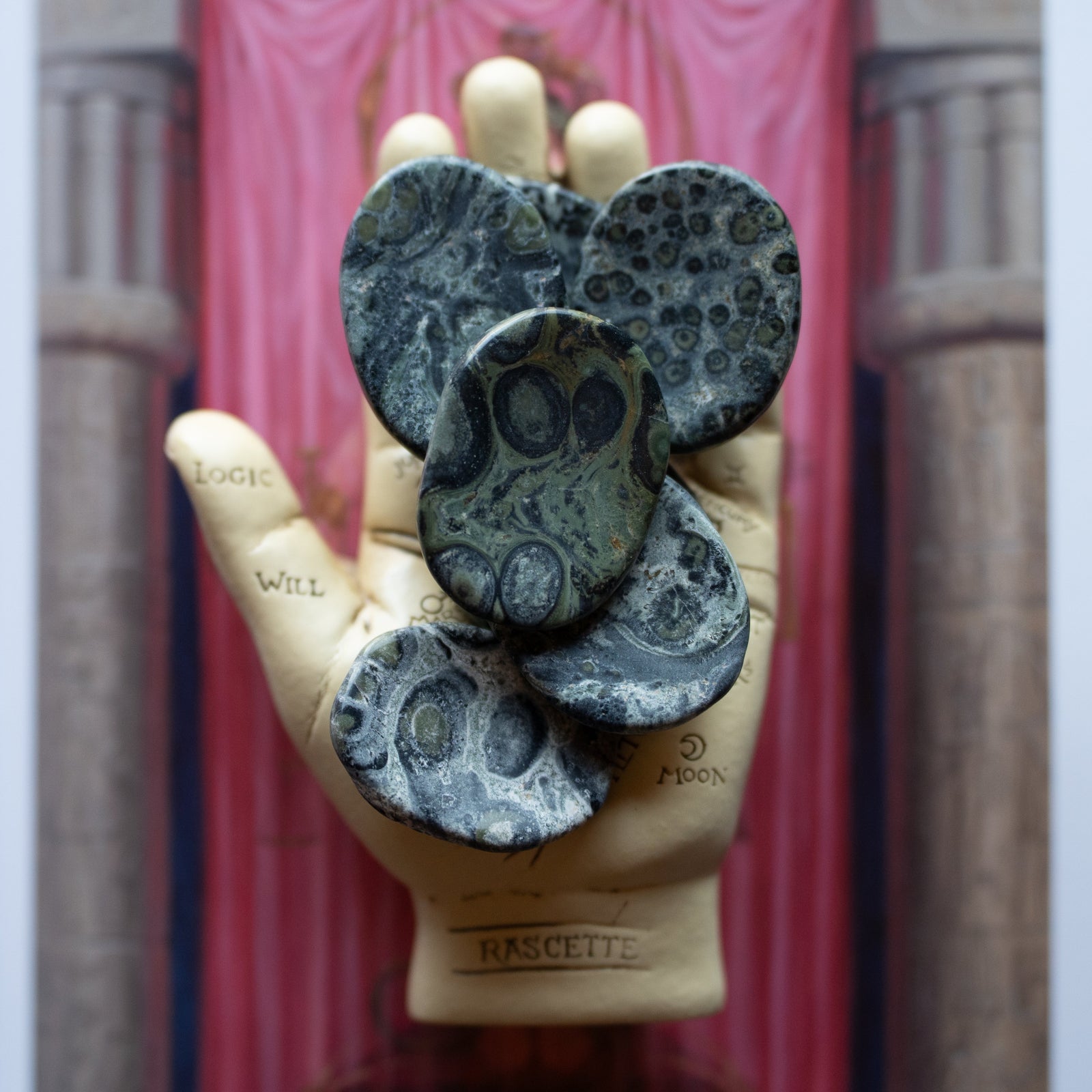 Kambaba Jasper Worry Stone