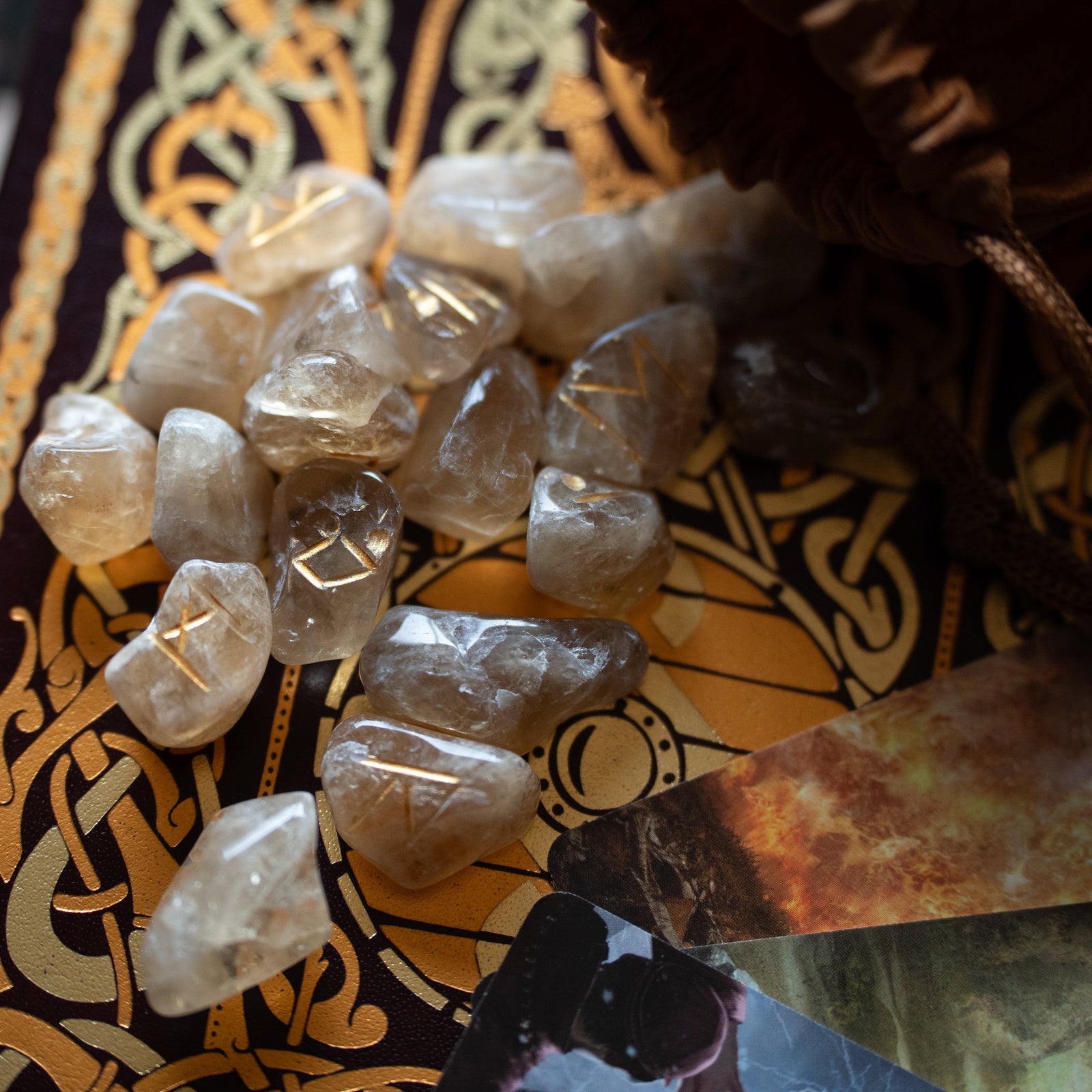 Citrine Rune Set