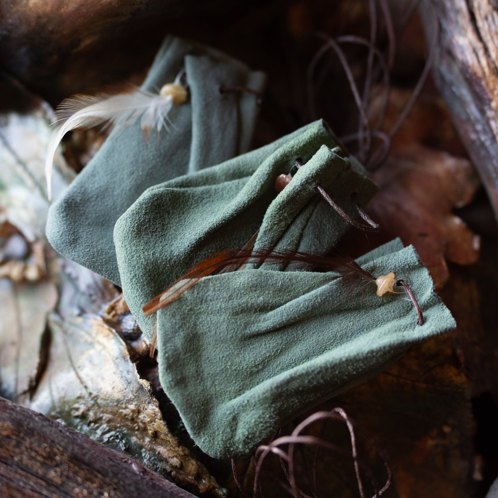 Mojo Bag ~ Olive Green