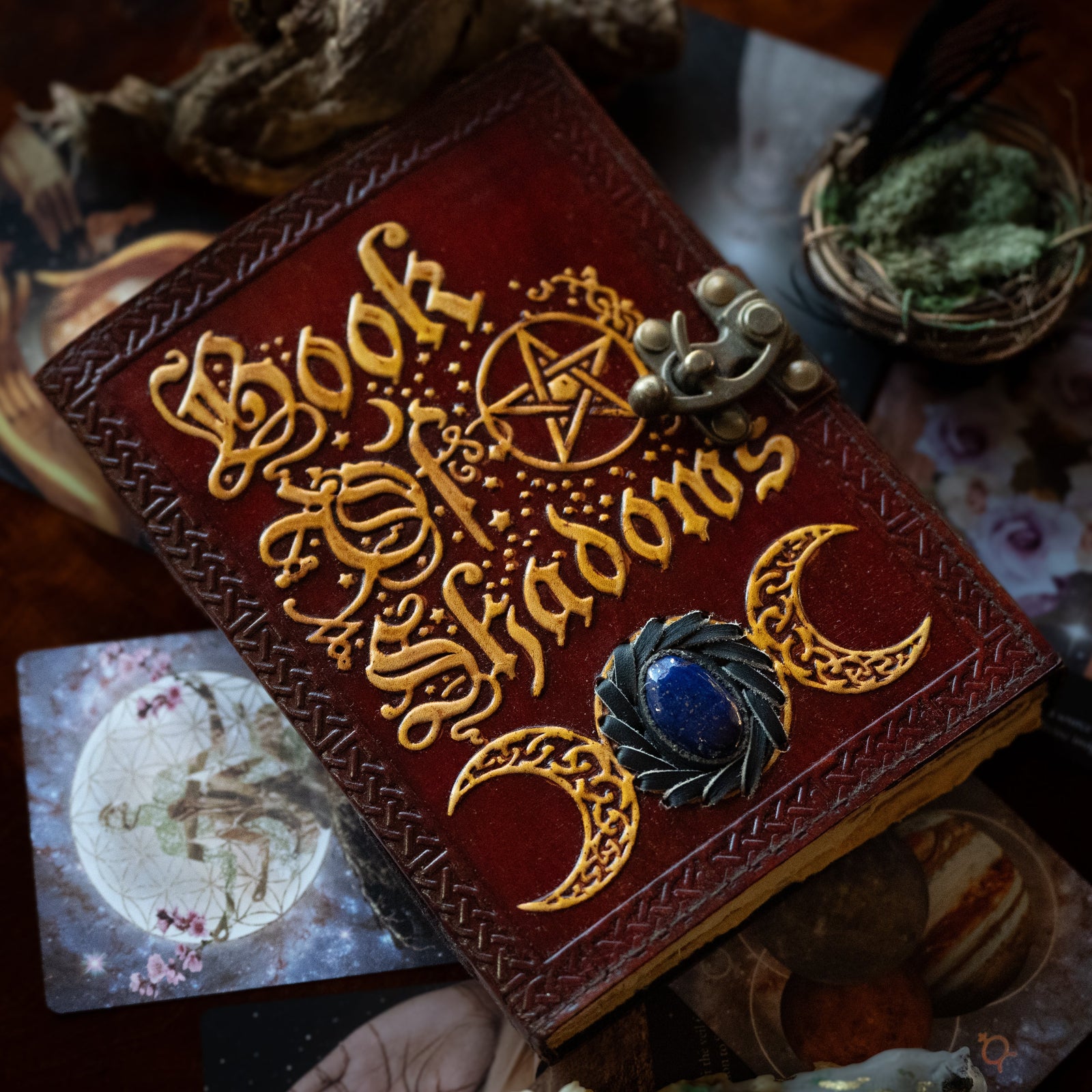 Leather Book of Shadows