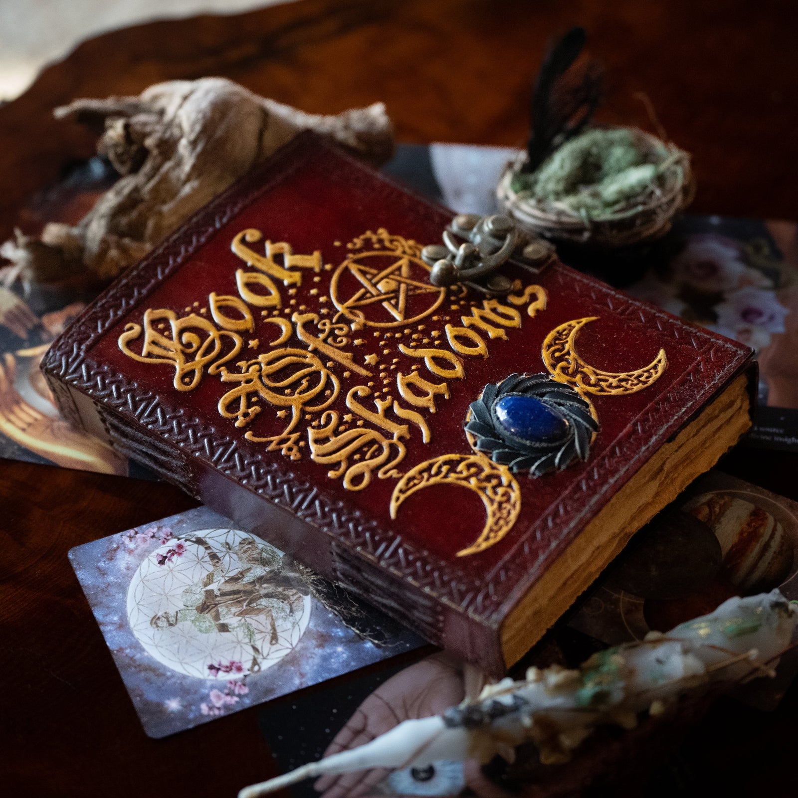 Leather Book of Shadows