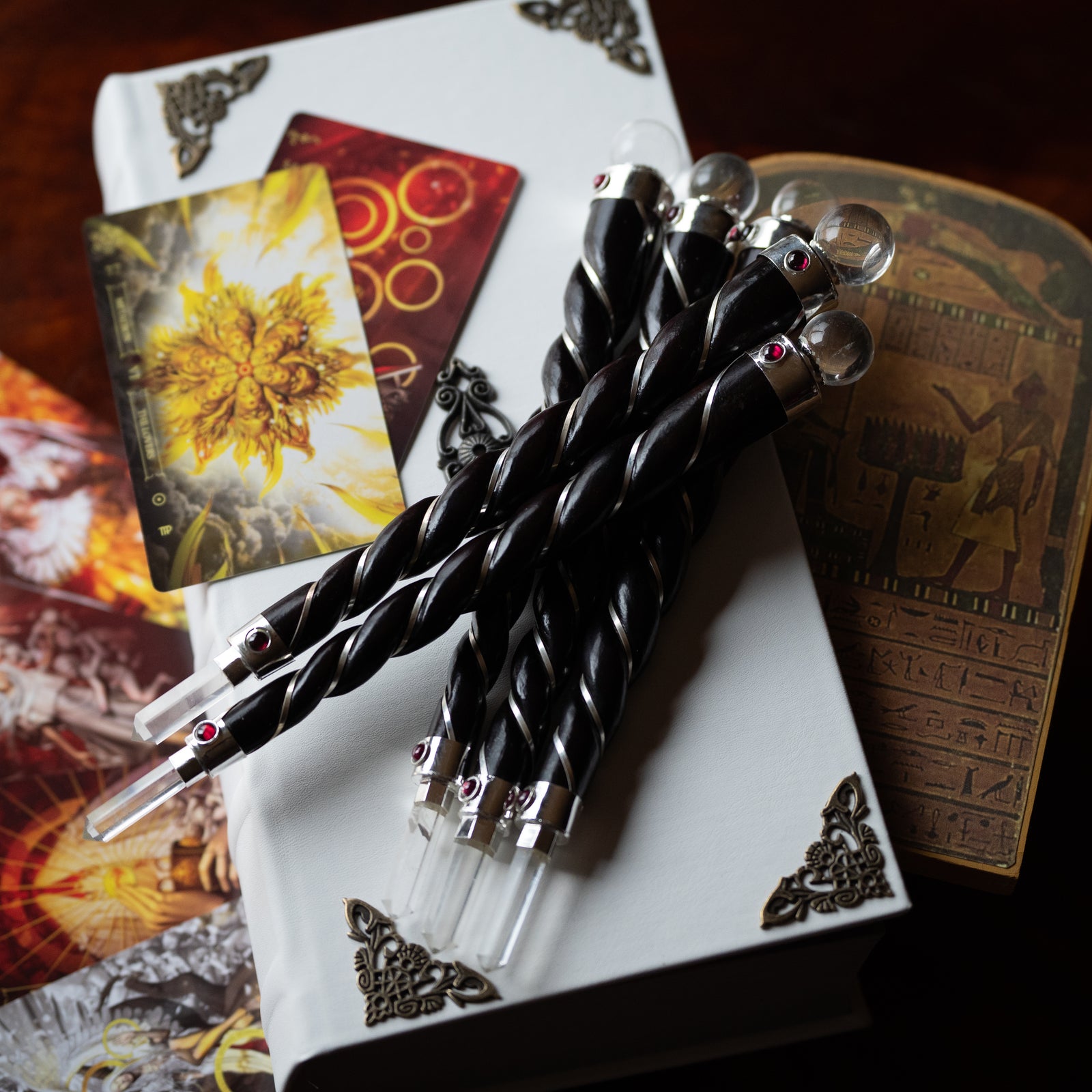 Twisted Rosewood Wand