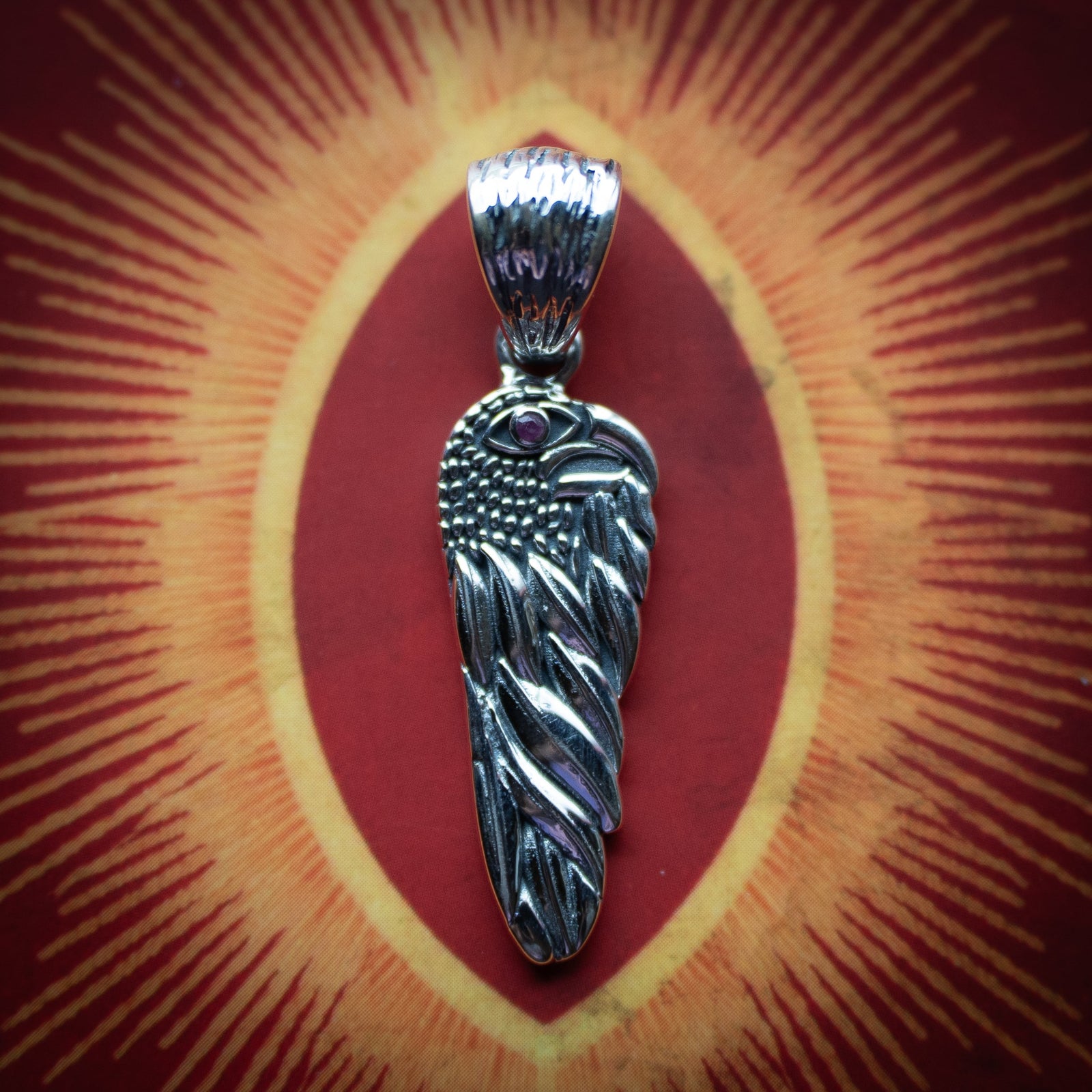 The Eagle Ruby Pendant