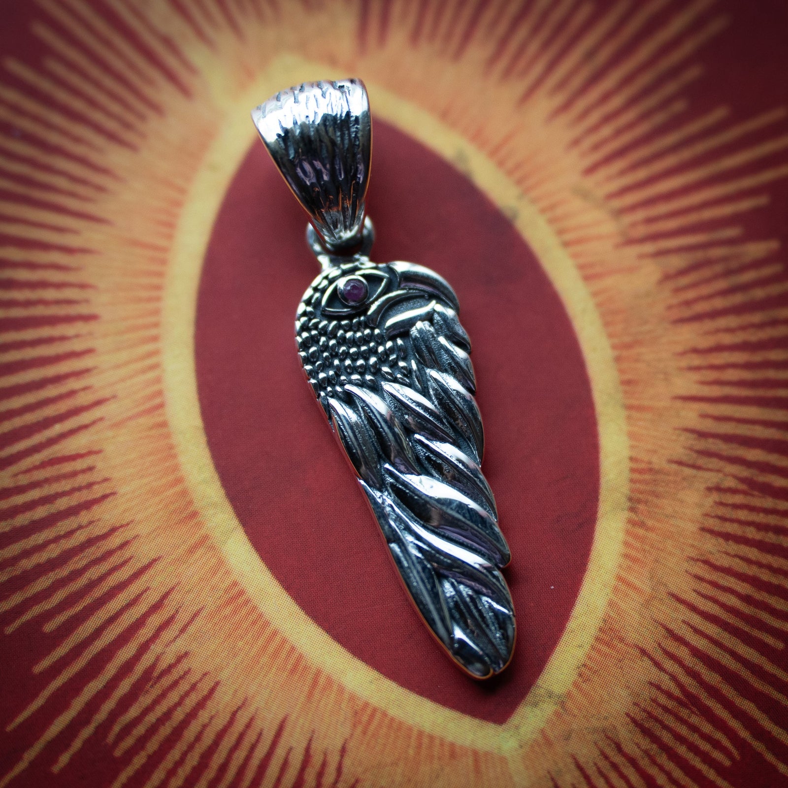 The Eagle Ruby Pendant