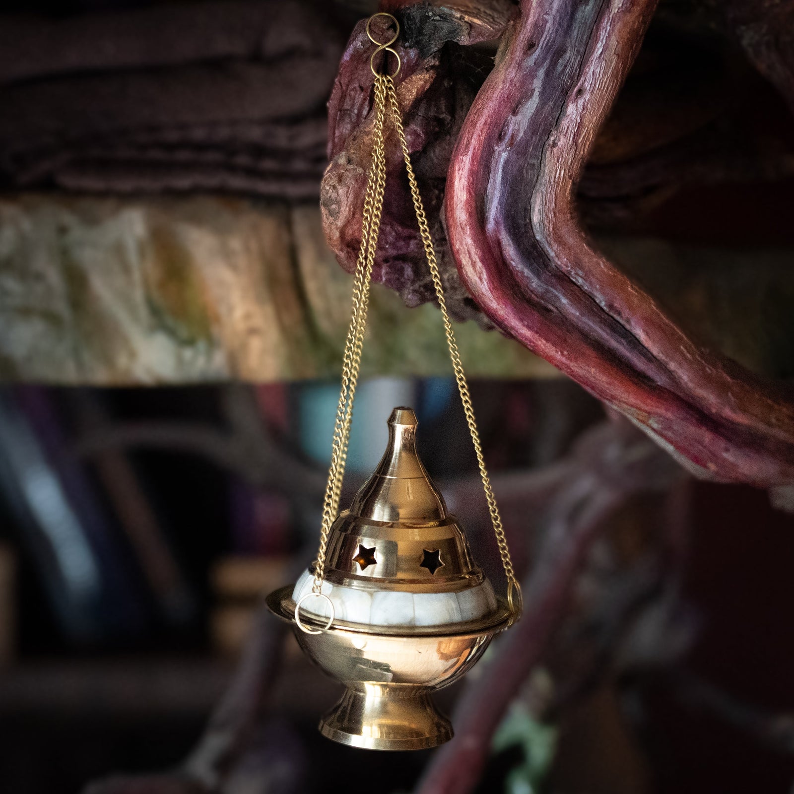 Hanging Brass Censer