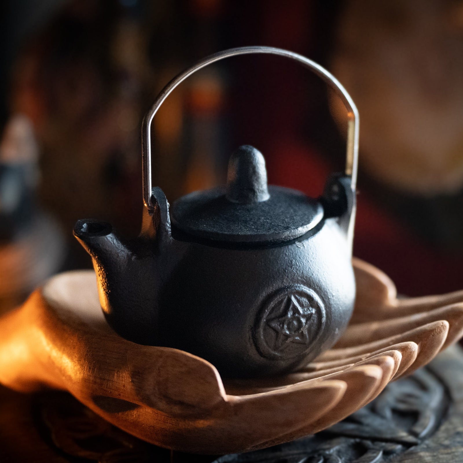 Cast Iron Kettle Cauldron