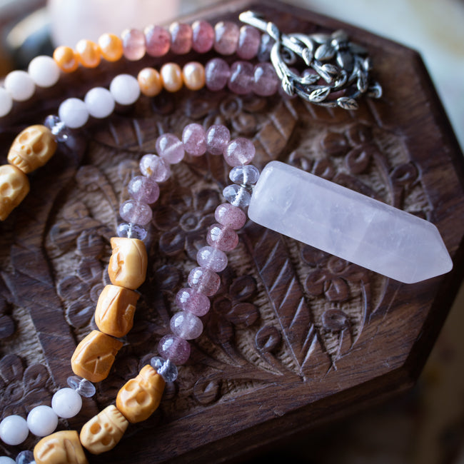"Honoring the Ancestors" Intention Necklace (21")
