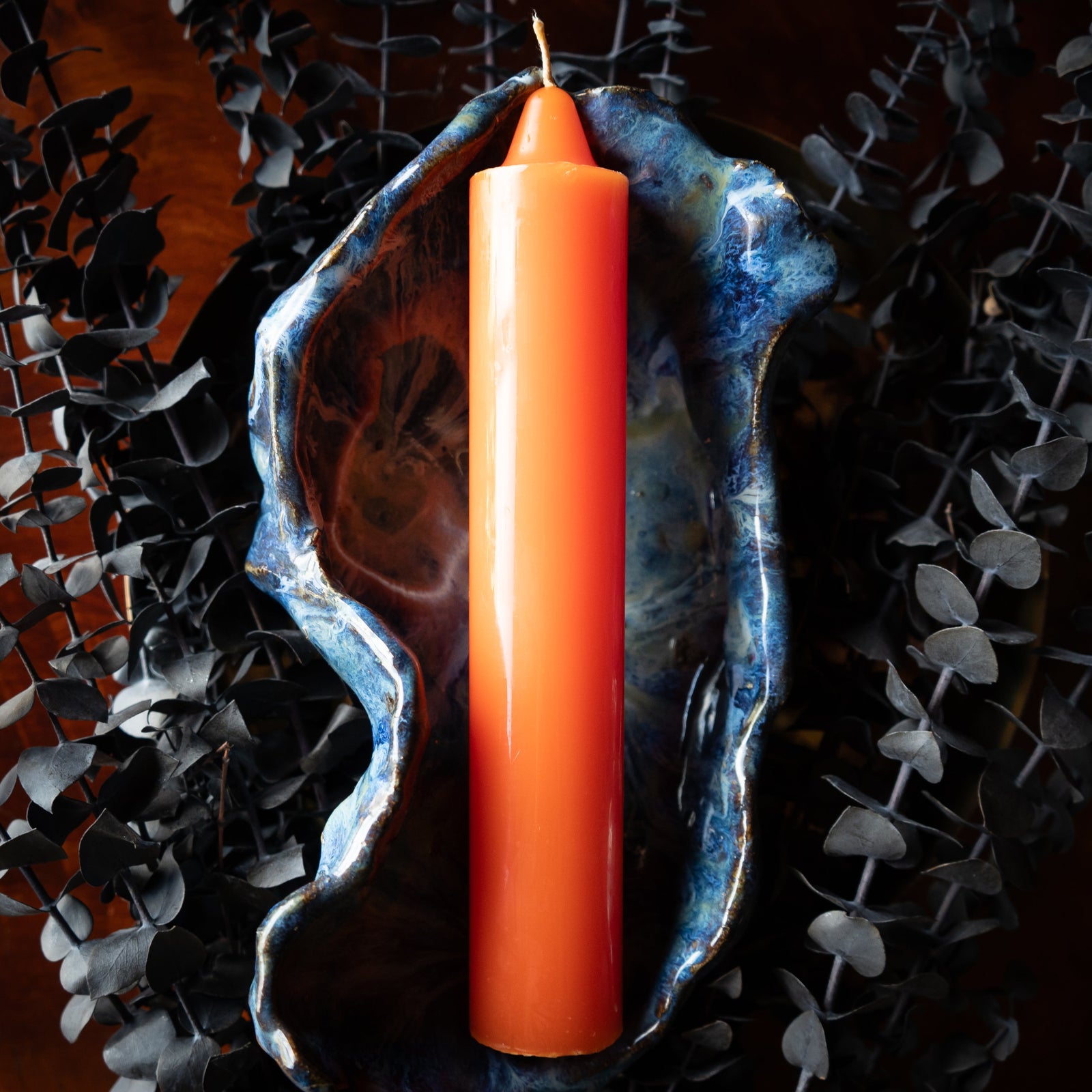 9" Jumbo Candle (Orange)