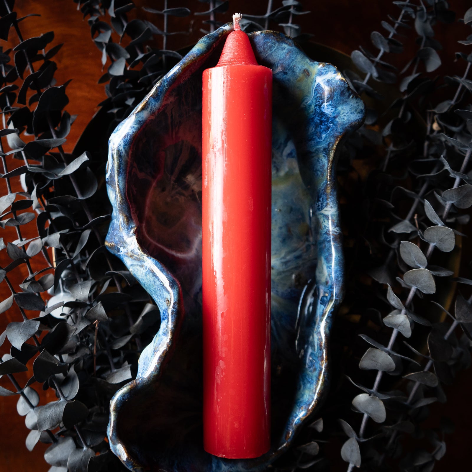 9" Jumbo Candle (Red)