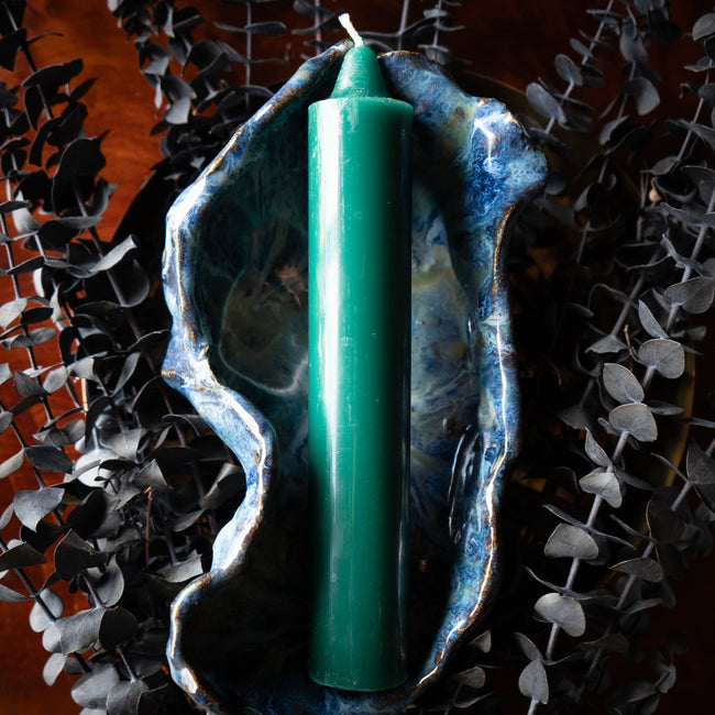9" Jumbo Candle (Green)