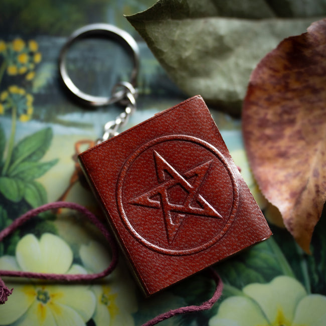 Pentagram Journal Key Chain