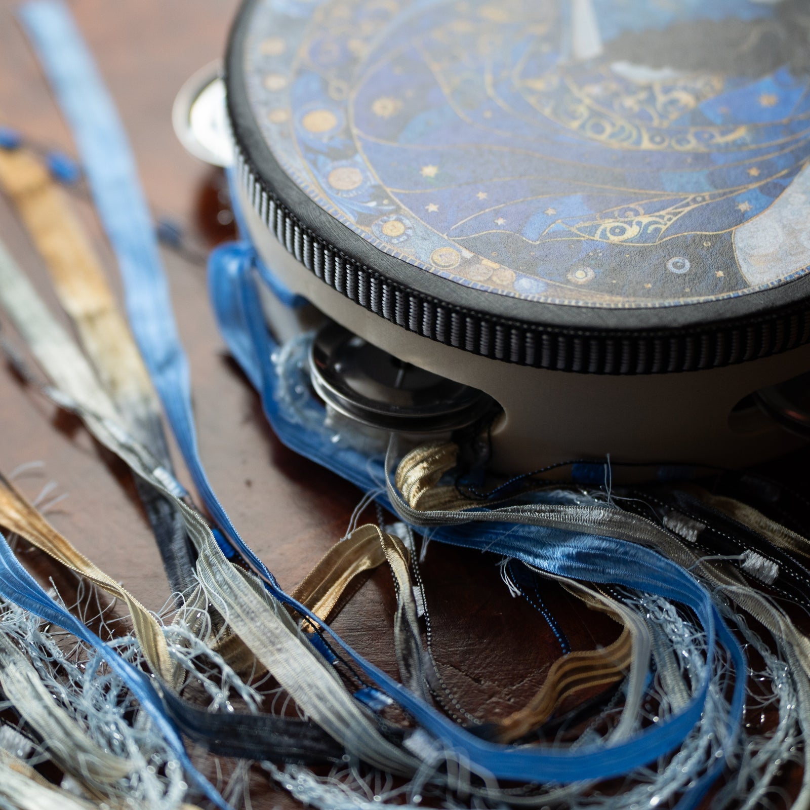 Moon Goddess Tambourine