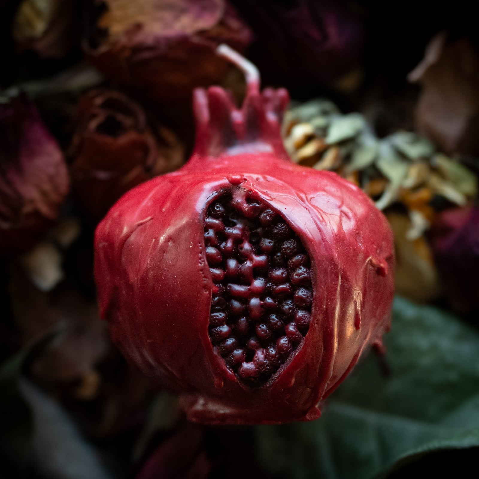 Persephone's Pomegranate Candle