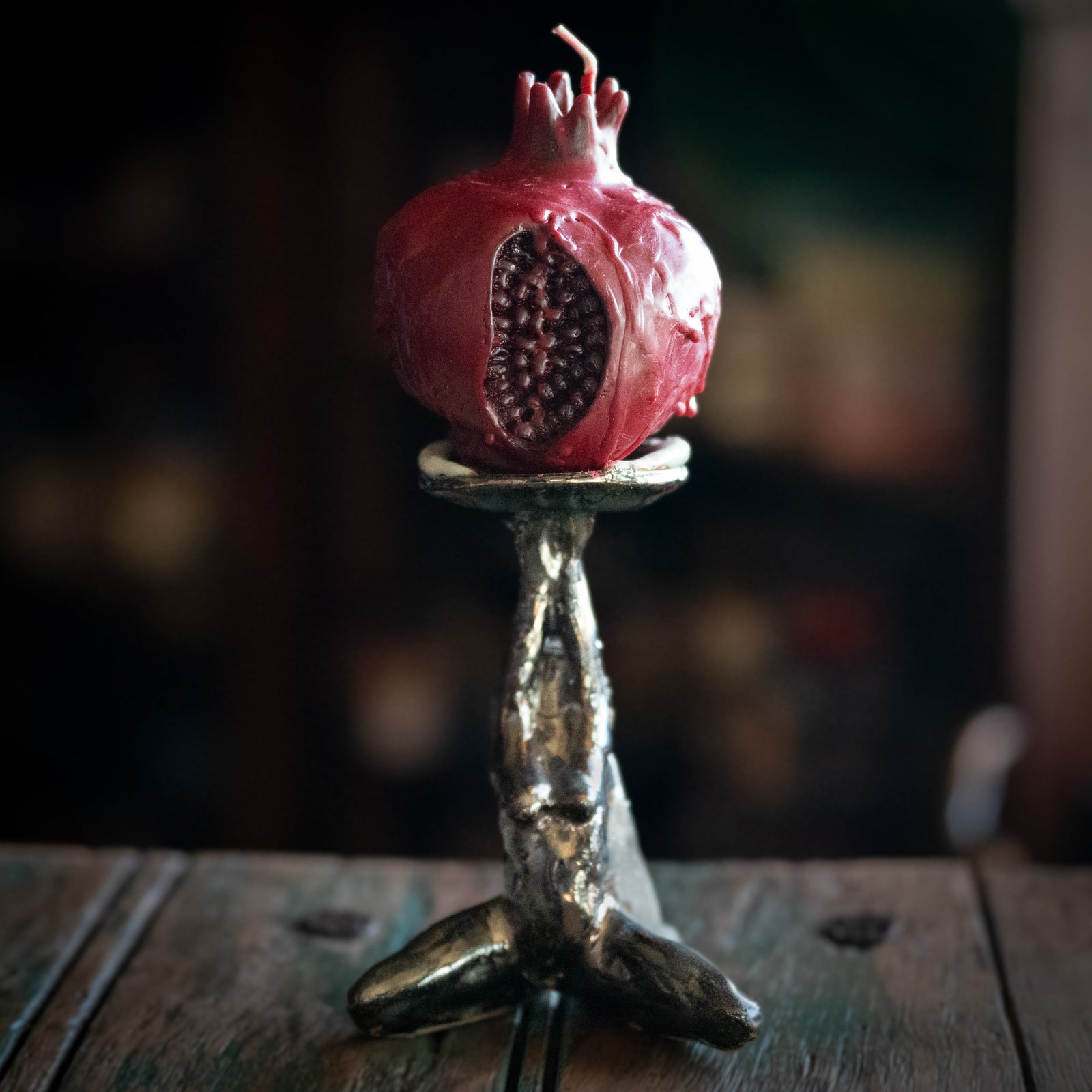 Persephone's Pomegranate Candle