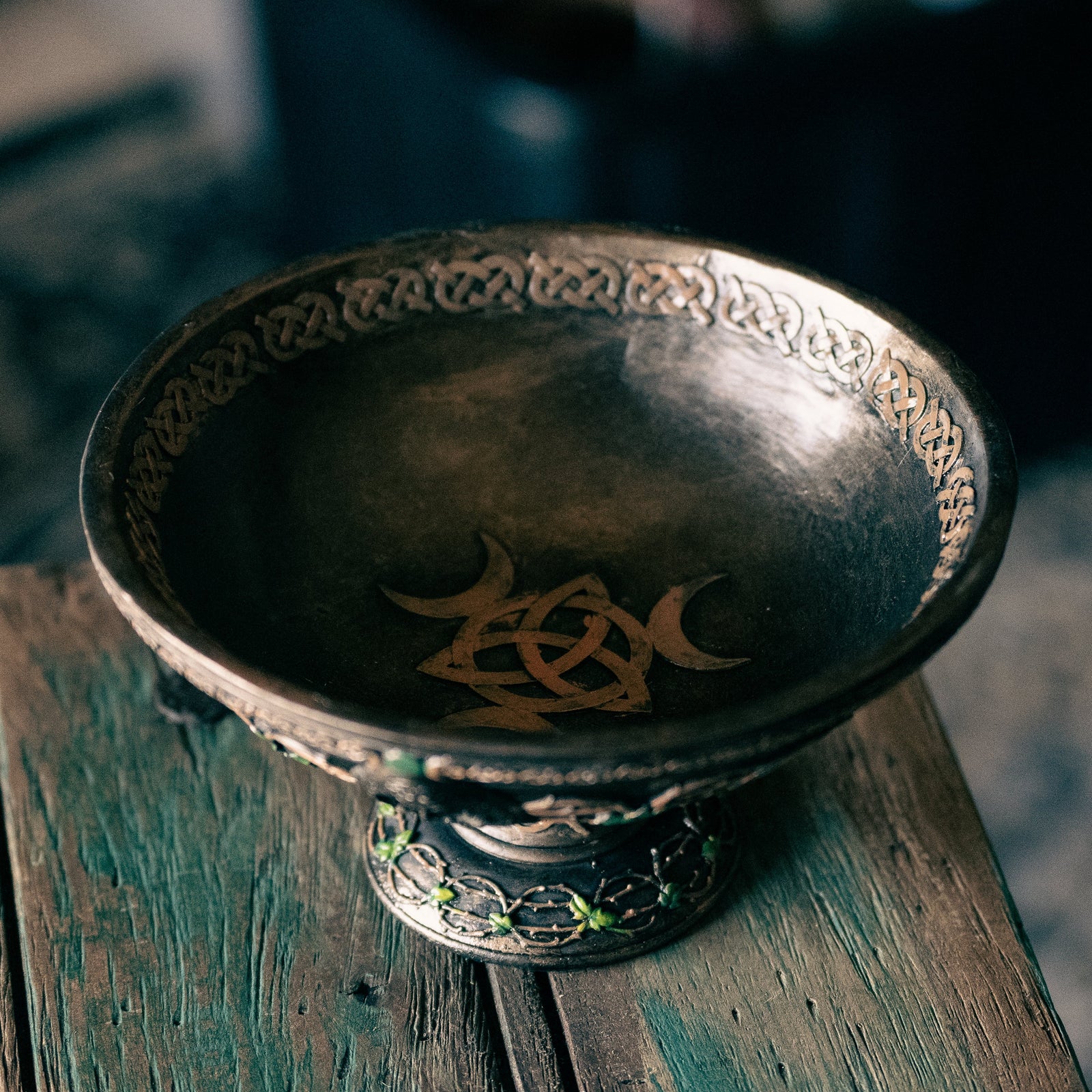 Triple Goddess Offering Bowl