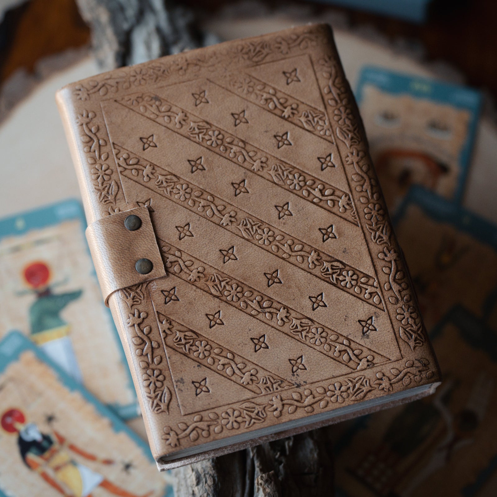 Eye of Horus Leather Journal