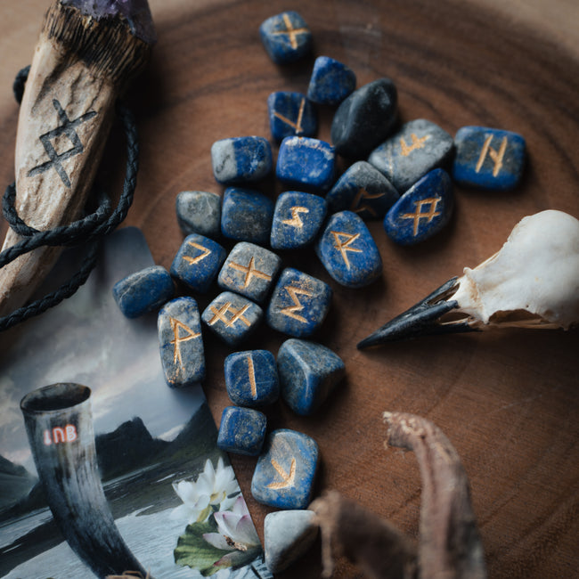 Lapis Lazuli Rune Set