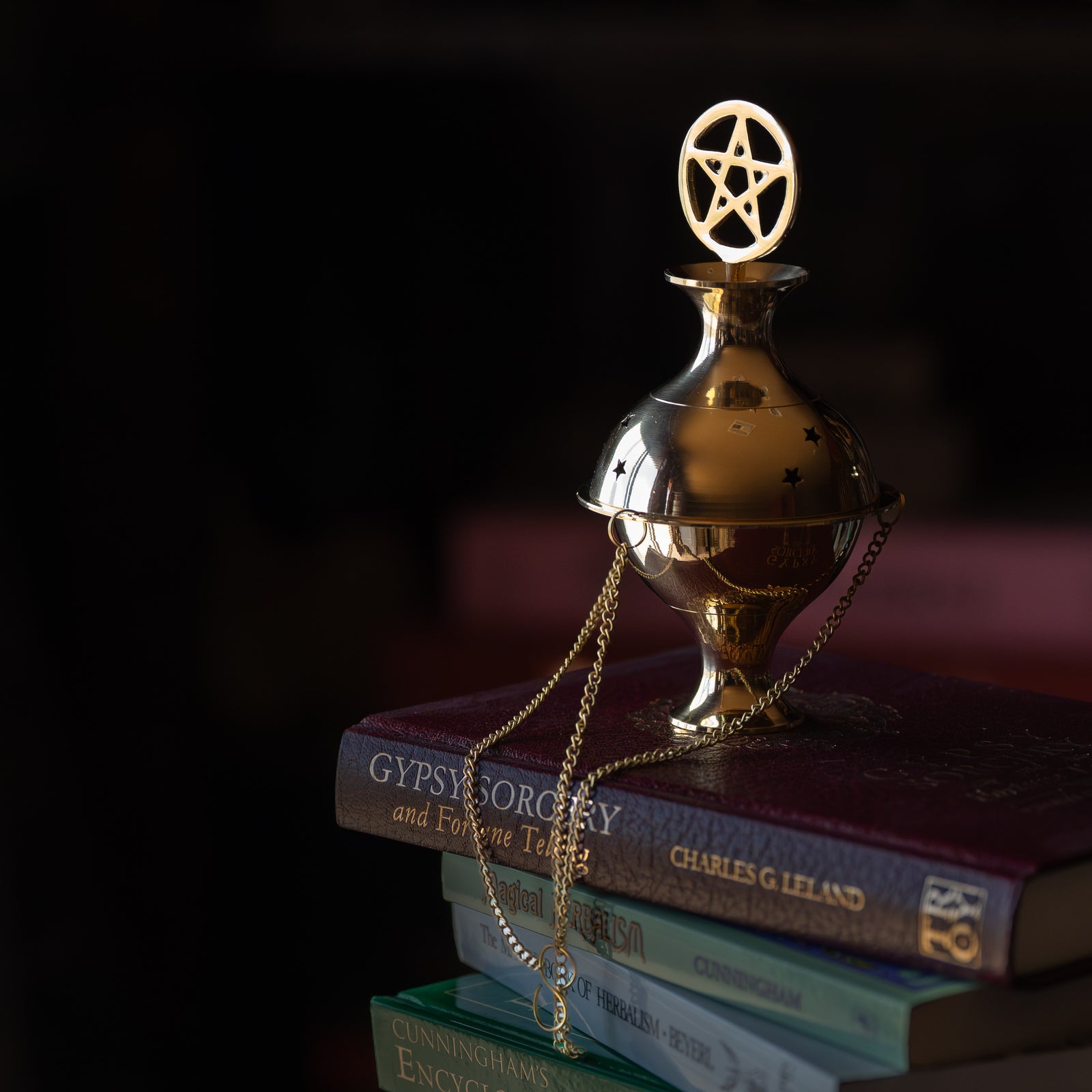 Brass Pentacle Censer