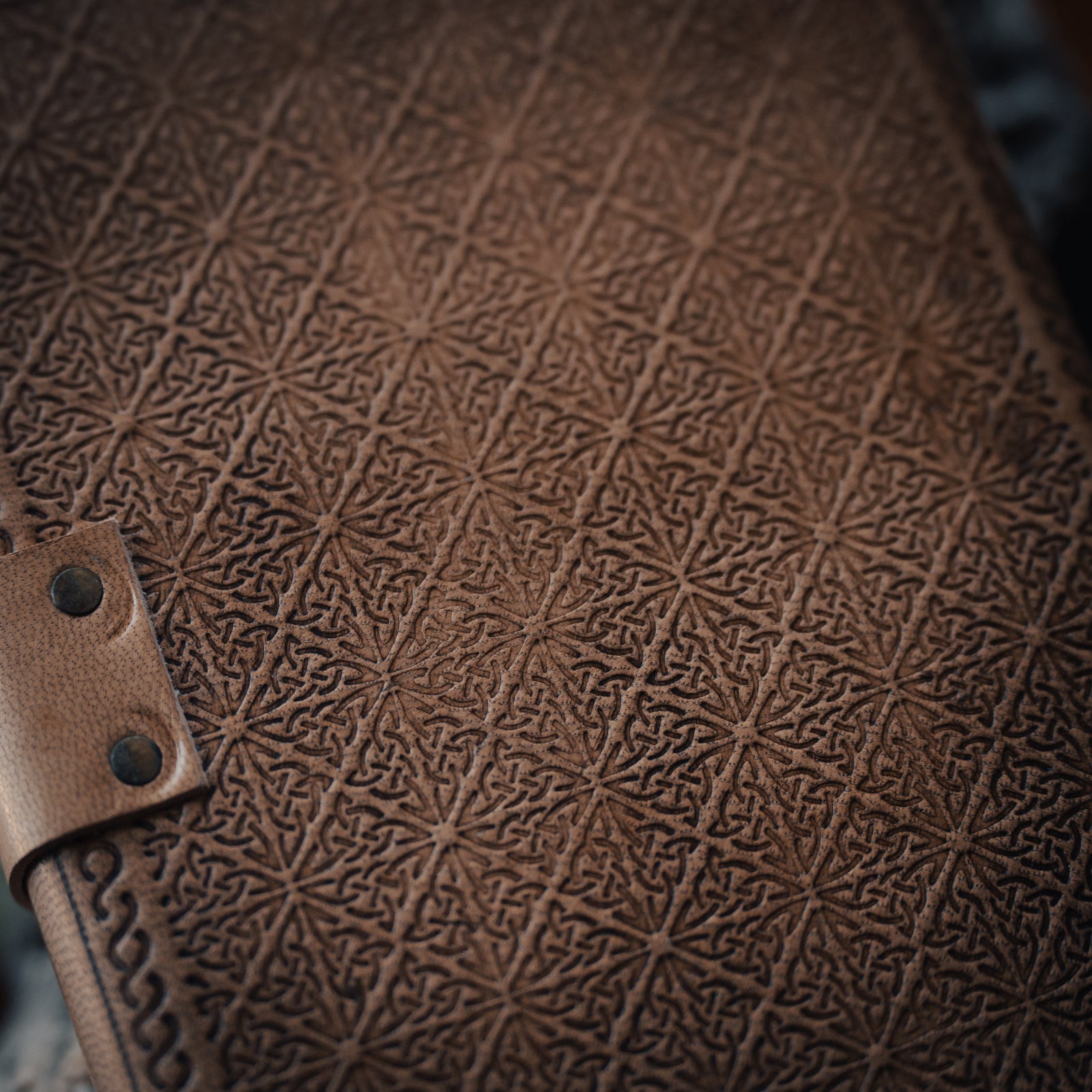 Triquetra Tree Leather Journal