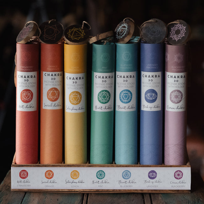 Chakra Incense w/ Holder