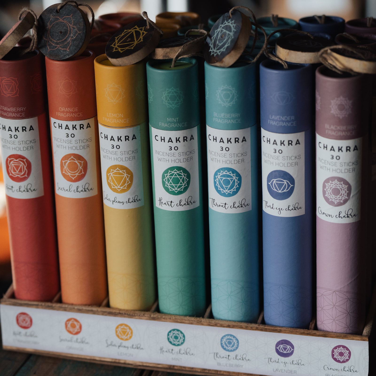 Chakra Incense w/ Holder