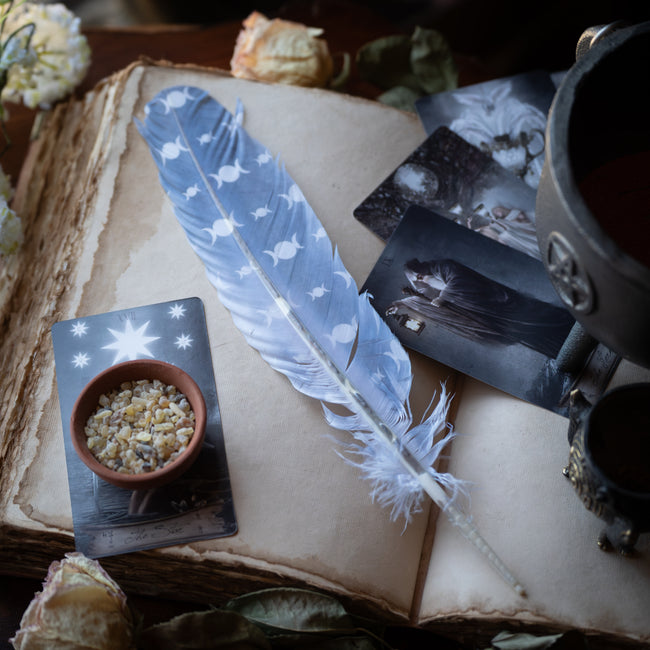 Triple Moon Feather