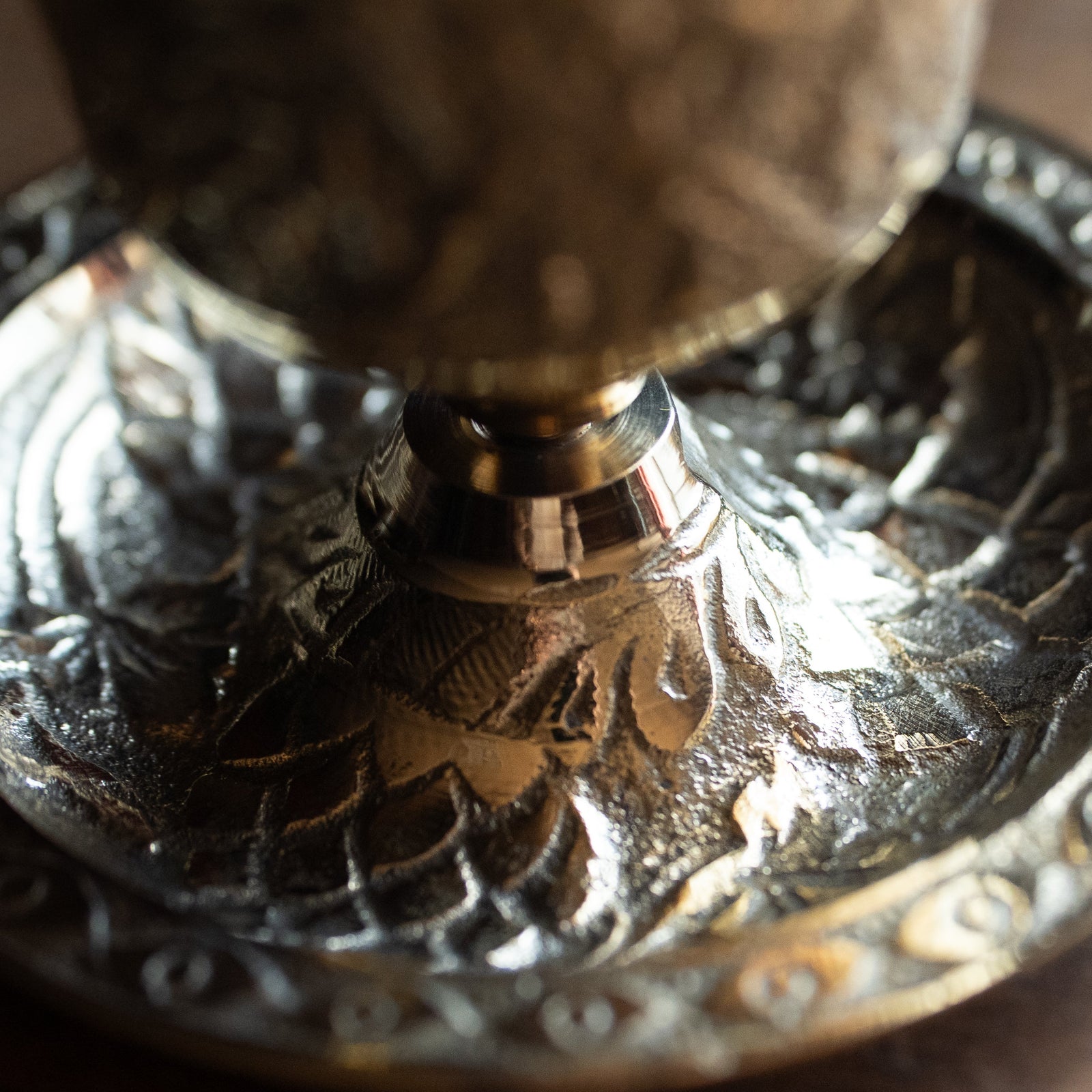 Brass Carved Incense Burner