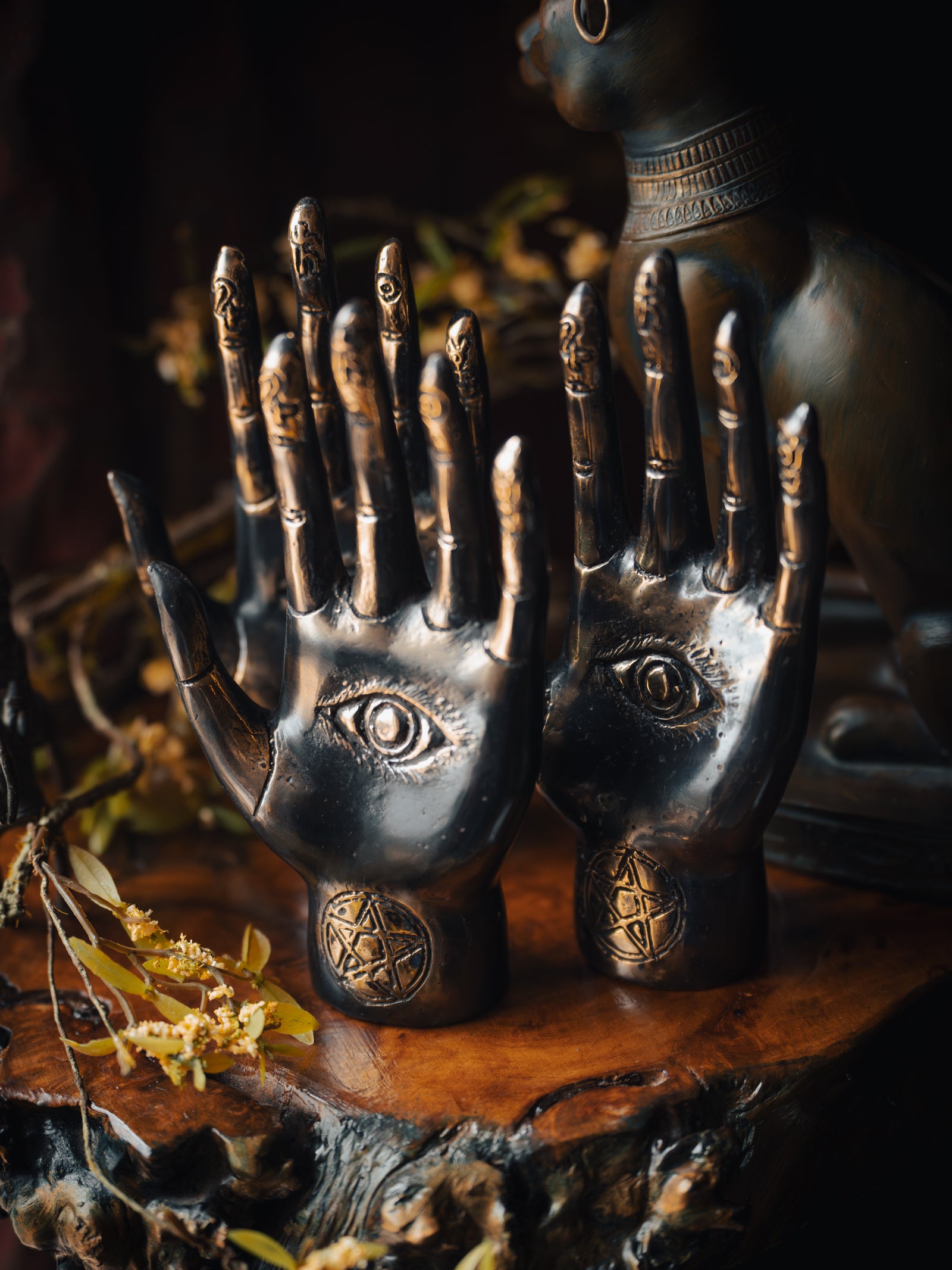 Brass Hand of Destiny Talisman