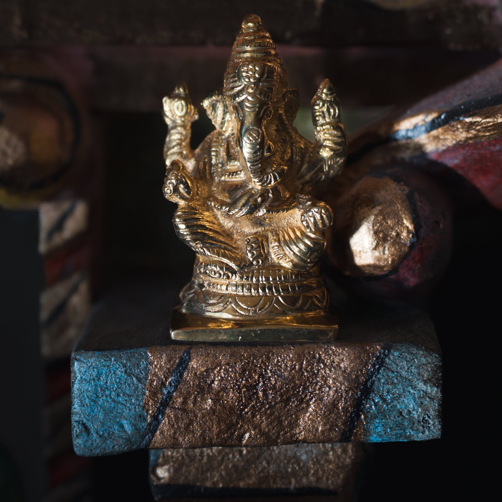Solid Brass Ganesh