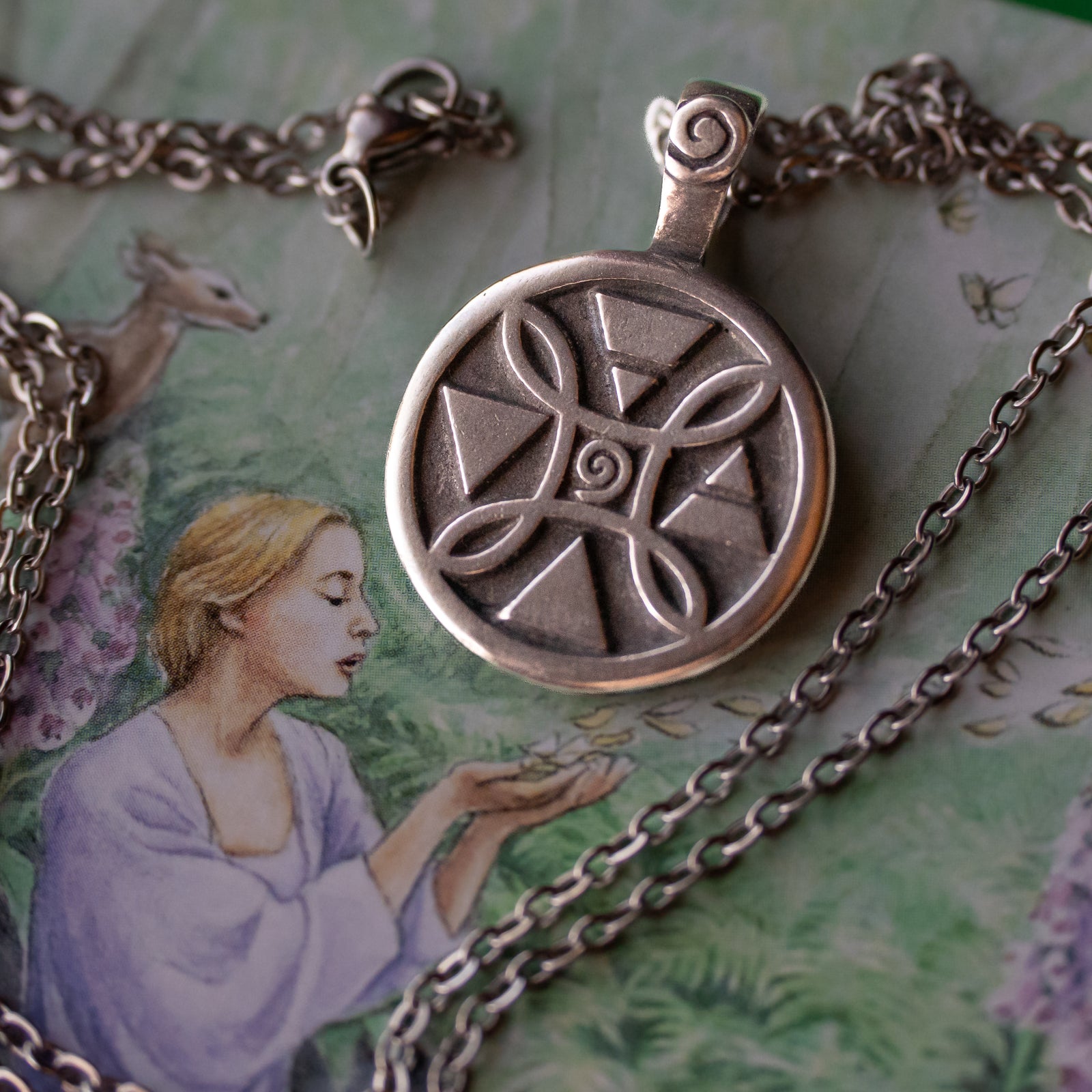 Elemental Energy Pendant w/ Chain