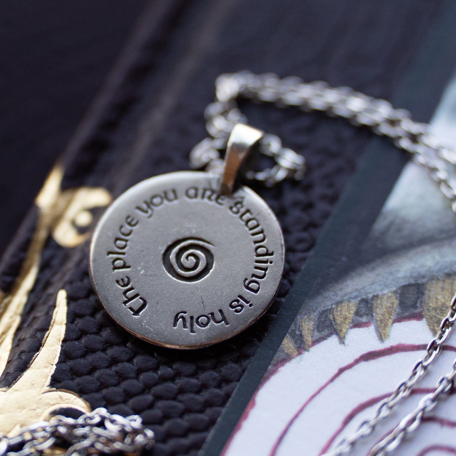 Medieval Labyrinth Necklace
