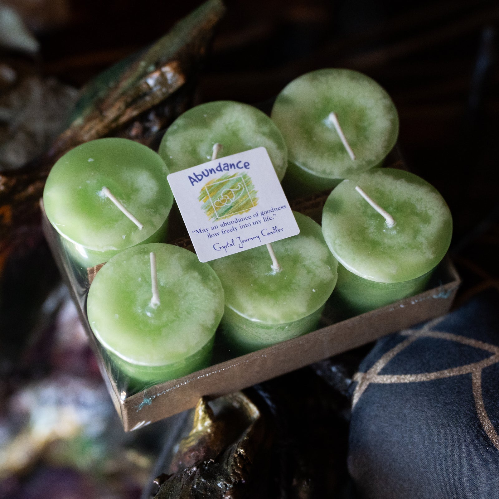 Herbal Votives - Box of 6 - Abundance